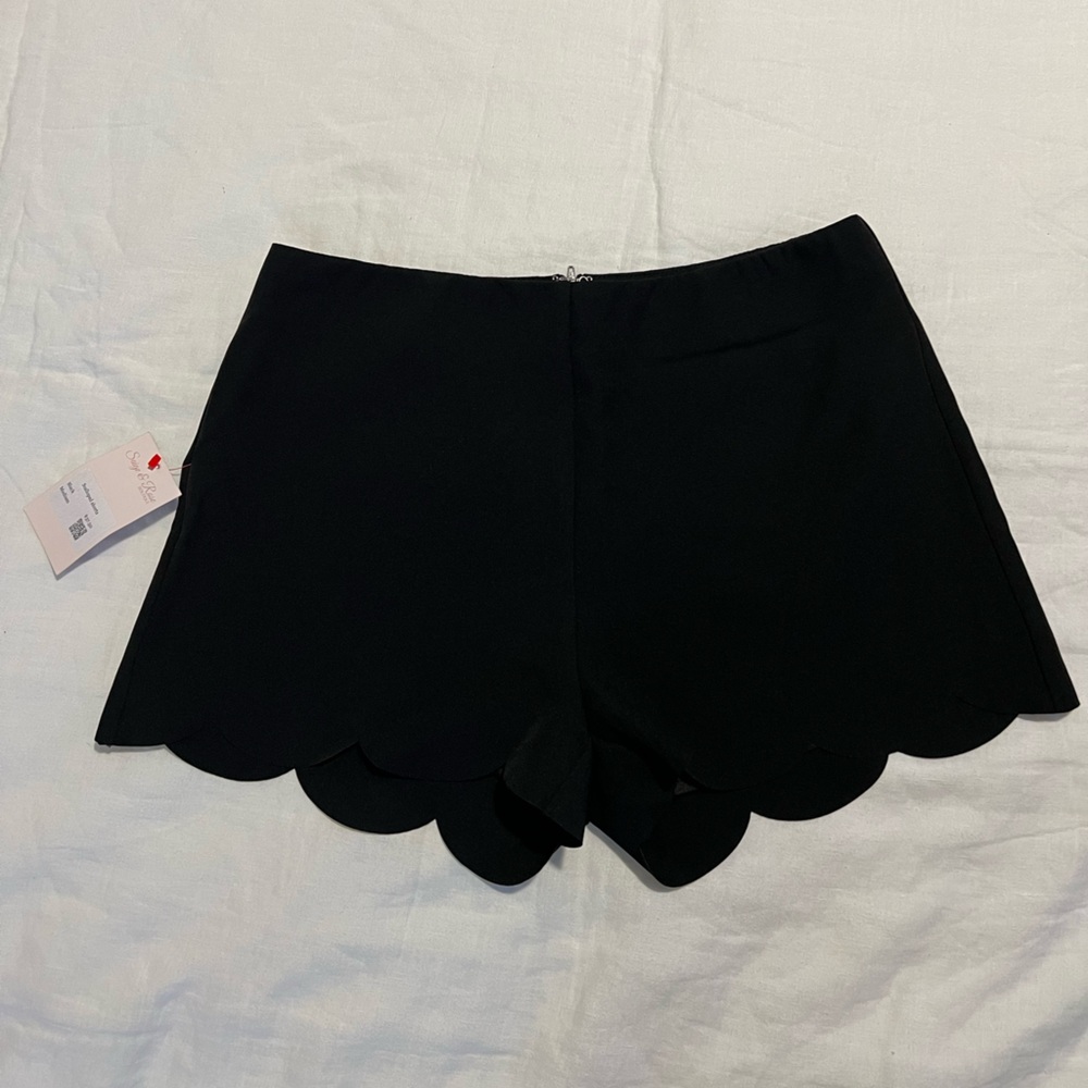 Saige and Rose Scalloped Shorts
